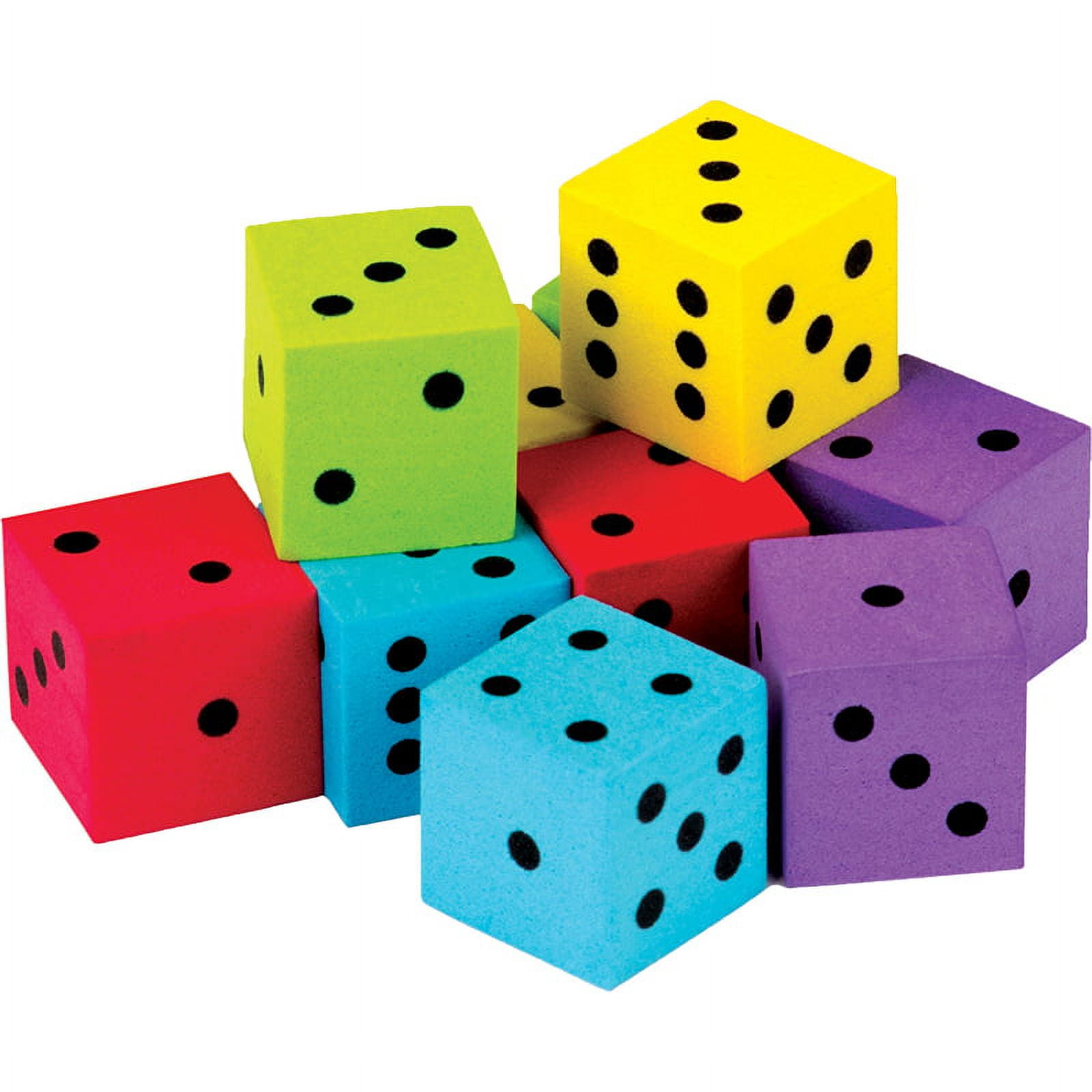 Foam Numbers & Operations Dice 20Pk - TCR20607