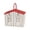Multicolor, variant on House Shaped Handwoven Rattan Storage Basket, Portable Organizer with Handle, Rustic Fall Thanksgiving Tabletop Container for Gifts Accessories Entryway & Home Decor, Natural Woven Accent