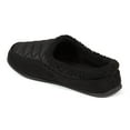 thumbnail image 4 of DEER STAGS Mens Black Quilted Comfort Slipperooz Round Toe Slip On Slippers Shoes 10 M, 4 of 9