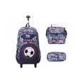 thumbnail image 1 of Juego escolar niño de 3: carrito, lonchera y lapicera, 1 of 9