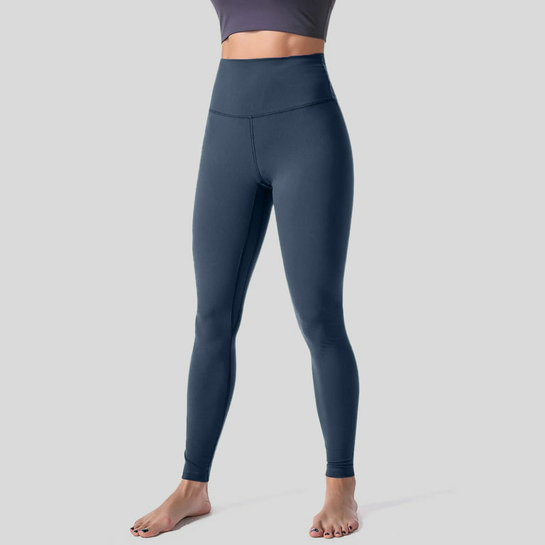 T-Line-Free Women's High Waisted Tight Yoga Pants with Pocket Nude Lulu  Yoga Legging Workout Sports Running Athletic Pants with Pocket (Amethyst,  S) : : Everything Else