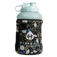 HydroJug Floral 73oz Jug and Sleeve Features Leakproof, Carry Handle