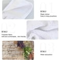thumbnail image 5 of SKYSONIC 2 PCS Hanging Kitchen Hand Towels Kitchen Wears Flowers Outside A Home in The Italian Hill Dishcloths Sets with Loop, 12"x17" Hand Towels Kitchen Tie Towel , 12"x17", 5 of 6