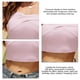 thumbnail image 5 of Mujeres sin tirantes Tank Top Color sólido Crossover estilo sin espalda de punto corto sin tirantes Bandeau Tube Top, 5 of 6