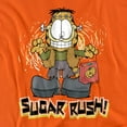 thumbnail image 2 of Garfield T-Shirt Sugar Rush Unisex Graphic Tee For Men & Women, 2 of 7