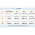 thumbnail image 3 of Tisuna Little Girls Dress Solid Color Short Sleeve Off The Shoulder Suspender Dresses Loose Fashion Girls Dress Up Wear Pink Size 7-8 Years, 3 of 9