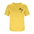 thumbnail image 4 of Tops para hombre, blusas y camisas de manga corta con cuello redondo para hombre, camisetas casuales con estampado de moda para hombre, blusa de manga corta, blusa de poliéster para hombre., 4 of 5