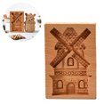 thumbnail image 3 of Galleta Diy Molde Tallado De Madera Gingerbread Cookie Moldes No Pegajosos Funny Cookie Molds Baking Diy Mold Para Halloween Navidad Fiesta De Cumpleaños Cateissary HA027457-04, 3 of 6