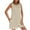 Beige, variant on Summer Tank Top Rompers for Women Casual Solid Color Loose Jumpsuits Sleeveless Crewneck Shorts Rompers Clothes