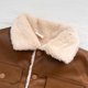 thumbnail image 3 of Gibobby Chamarra de forro polar para niños y niñasRopa de invierno para Niños Niñas Niños Abrigo de cuero Guapo Locomotora Ocio Chaqueta de cuero Abrigo(Café, 12-18 Meses), 3 of 5