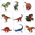 thumbnail image 3 of Clothes Badges Embroidered Iron On Patch Dinosaur Embroidery Patches Clothes Sticker Animals 9, 3 of 8