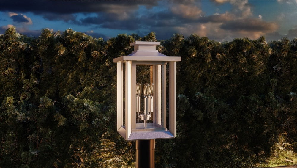 Quoizel Lighting - Three Light Outdoor Post Mount - Outdoor - Wakefield - 3