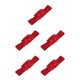 thumbnail image 3 of Minnieouse Cinturón para mujer, accesorio de decoración de ropa, cinturilla ancha para mujer, cinturones elásticos en forma de rosa de Color Rojo 5Conjunto, 3 of 6