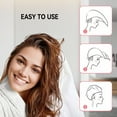 thumbnail image 4 of xnicx 2 Pack Microfiber Hair Towel,Hair Drying Towel with Button,Super Absorbent Fast Drying Hair Towel,White Microfiber Hair Towel Hair Wraps for Women Wet Curly Hair(25.6x9.8 in), 4 of 6