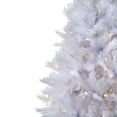 thumbnail image 5 of National Tree Company  7.5 ft. Pre-lit Artificial Millville White Hinged Tree with PowerConnect, 550 Warm White LED Lights-UL, 5 of 5