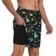 thumbnail image 2 of Balery Dinosaur Bañador para hombre, shorts de playa de secado rápido con entrepierna y forro de compresión-Small, 2 of 6