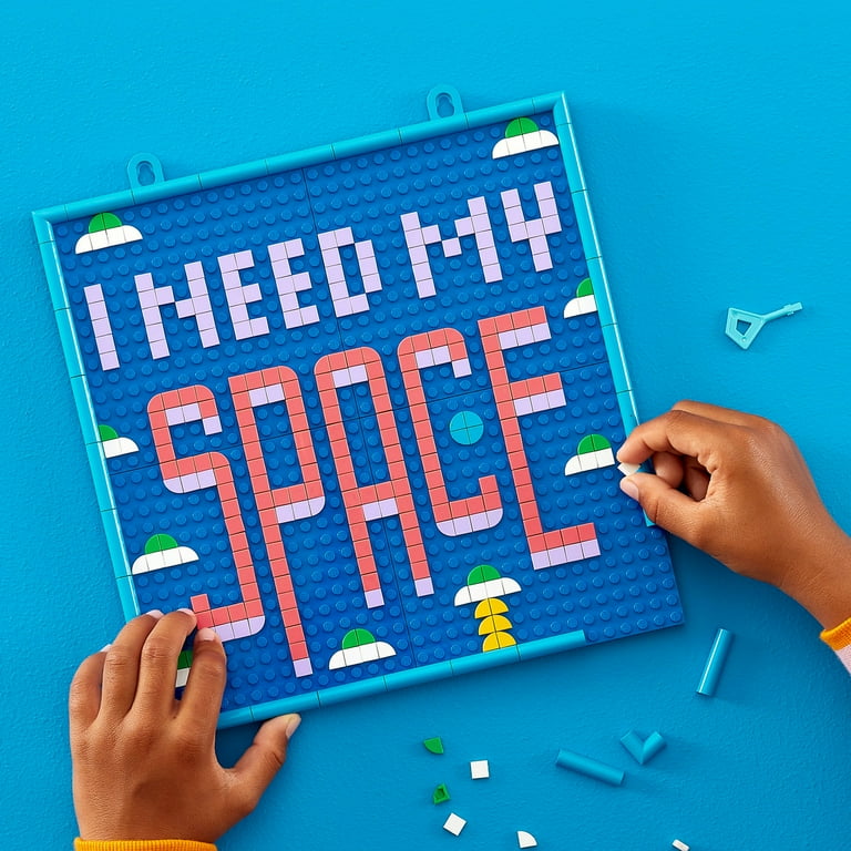 LEGO DOTS Creative Message Board Kit 41952; Customizable Canvas