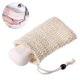 thumbnail image 1 of Paquete de 10 bolsitas de jabón ideales para desecho y conservación de jabones, bolsitas de jabón de fibra natural para enjabonar y secar jabón, bolsita de jabón orgánico con soporte de bolsillo para TUNC Sencillez, 1 of 4