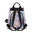 thumbnail image 2 of FORMRS Women's Travel Backpack Purse Anti-Theft Hidden Pockets Casual Shoulder Bag, Purple Marble Pattern, 2 of 7