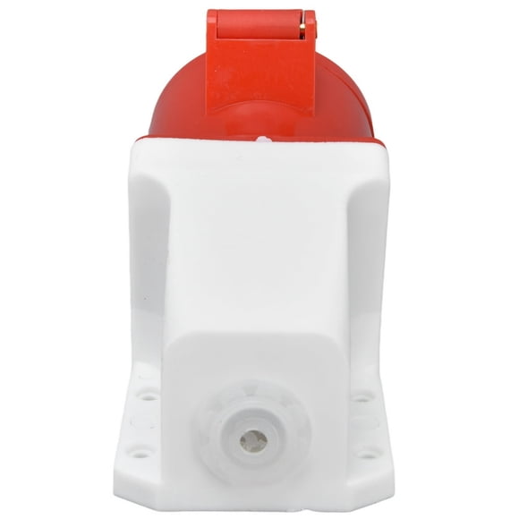 HLONK Industrial Outlet PC Brass Red Surface Mounted CEE Socket for Electric Power IP44 220‑380V 240‑415V