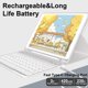 thumbnail image 5 of Funda con teclado JKSML para iPad de 9ª, 8ª y 7ª generación de 10,2 pulgadas 2021/2020/2019, 5 of 8