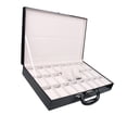 thumbnail image 4 of Mira Organizador de joyería de caja de almacenamiento para hombres Mujeres Pantalla de estuche de relojes portátiles Pantalla para el reloj de pulsera, 4 of 8