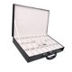 thumbnail image 4 of Mira Organizador de joyería de caja de almacenamiento para hombres Mujeres Pantalla de estuche de relojes portátiles Pantalla para el reloj de pulsera, 4 of 8