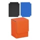 thumbnail image 3 of Caja contenedora para baraja de cartas coleccionables con capacidad para más de 100 cartas y separadores. Soporte para tarjetas de juego. Naranja, 3 of 9