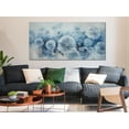 thumbnail image 2 of AatoeaX Flower Wall Art Indigo Blue Dandelion Floral Canvas Painting Watercolor White Textured Modern Artwork for Living Room Bedroom Dinning Room Kitchen Bathroom Wall Decor, 2 of 4