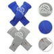 thumbnail image 2 of KAKOWELY 2 pares de mangas para brazos, muñequeras elásticas para voleibol, muñequera deportiva, muñequera para voleibol, 2 of 5
