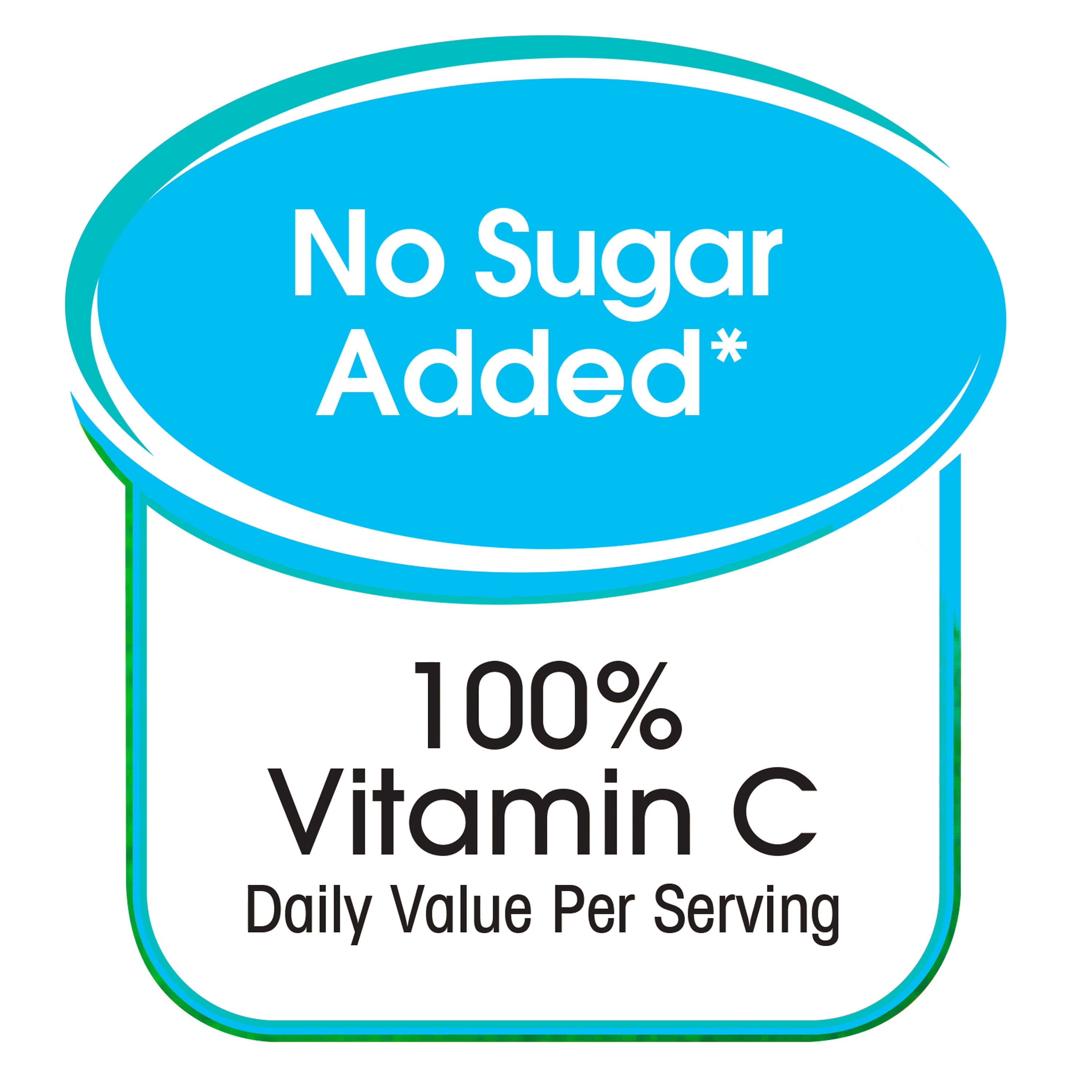 (8 pack) Great Value 100% Juice Orange Blend, 64 fl oz