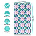 thumbnail image 3 of Tropical Flower Pet Feeding Mat - Non-Slip Dog Food Mat with Leaves Design, Absorbent 4-Layer Core, 3 of 3