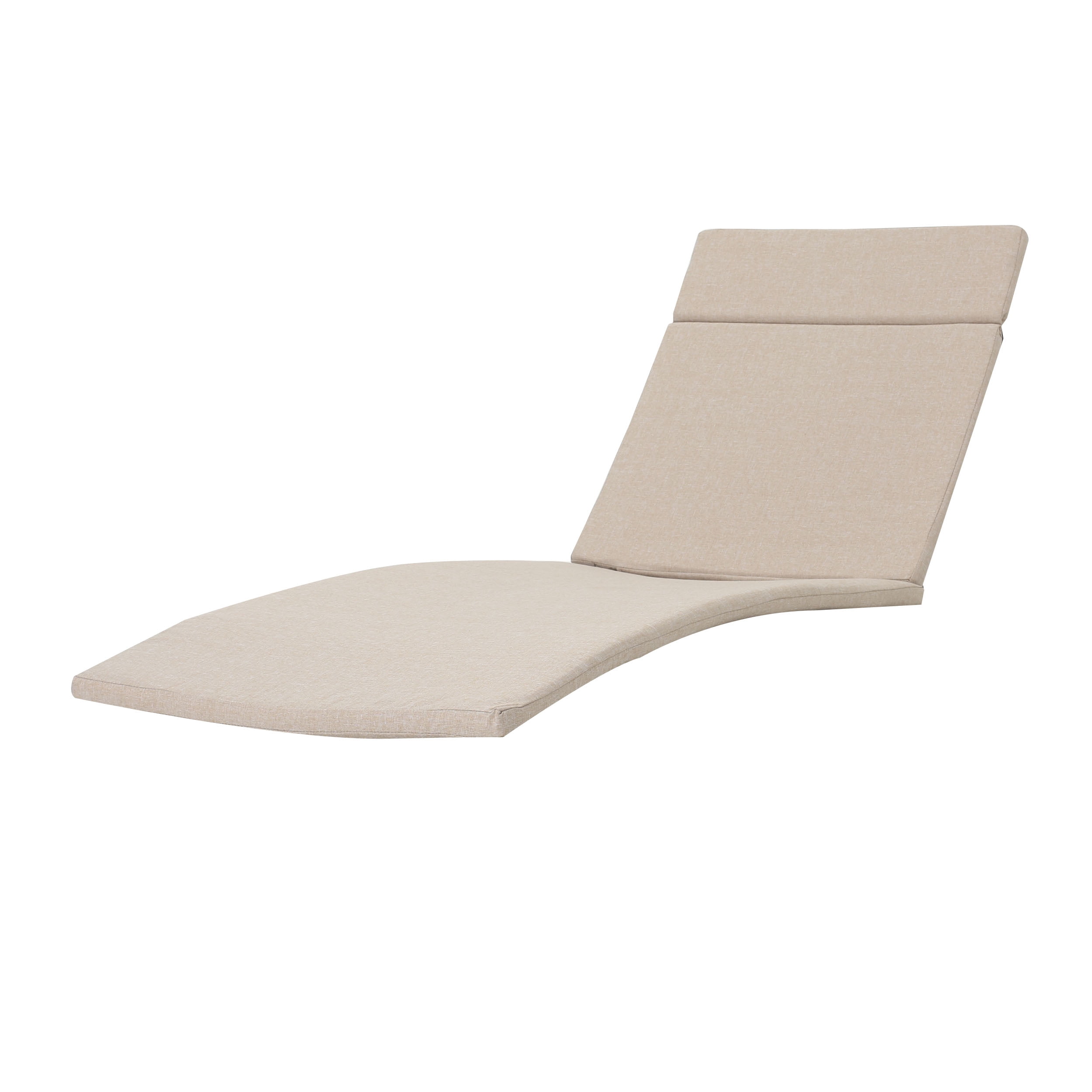 Anthony Outdoor Wicker Armed Chaise Lounges with Cushions, Set of 2, Grey, Textured Beige