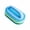 blue, variant on Flexible Bath Tub Scrubber with Handle, Multi-Surface Cleaning Sponge Brush for Bathtub, Tile, Sink, Shower, Floor & Dishes, Strong Scouring Power, Non-Smell Fiber Cotton Head (17x10.5x7cm, 96g)