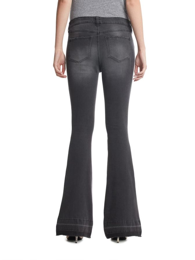 Scoop Women's Button Front Sailor Jeans, Sizes 0-22 