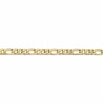 thumbnail image 4 of 10k Yellow Gold 3.5mm Semi-Solid Figaro Chain, 4 of 4