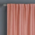 thumbnail image 3 of Better Homes & Gardens 100% Blackout Linen Blend Single Curtain, 50x108, Old Rose, 3 of 8