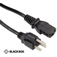 thumbnail image 1 of EPXR29 - INST CORD 3/18 1FT RND BLK SVT NEMA 5-15P TO IEC C13, 1 of 1