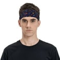thumbnail image 2 of Daiia Games printed Men's Performance Headband,Sports Headbands,Moisture Wicking Workout Headband, 2 of 9