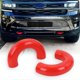 thumbnail image 1 of Tow Hook Covers Compatible With Ford F150 2004, Base/big Bronco Bend/outer Banks , Toyota Tundra 2017 (red), 1 of 5