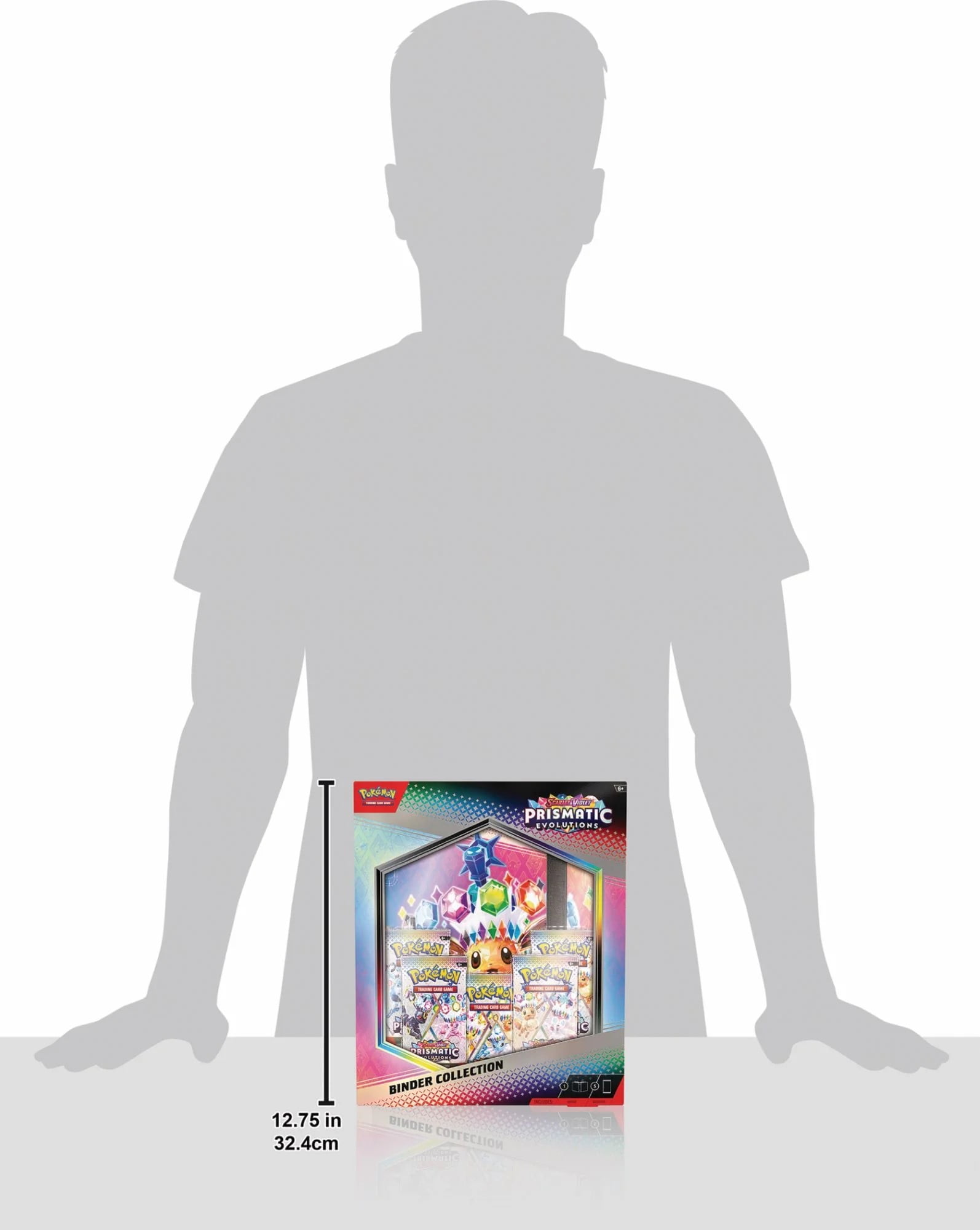 Pokemon Scarlet & Violet: Prismatic Evolutions Binder Collection Box!