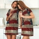 thumbnail image 4 of Easygdp American Flag1 Camisón de manga corta para mujer, informal, estampado, 4 of 6