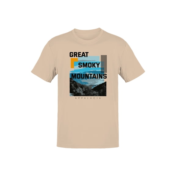 Great Smoky Mountains Appalachia Men's Natural T-shirt