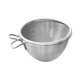 thumbnail image 4 of Cesta de Drenaje de Acero Inoxidable, Juego de Ensaladera con Colador de Metal, Colador de Metal para Cocina, Cuenco para Lavar Arroz M, 4 of 8