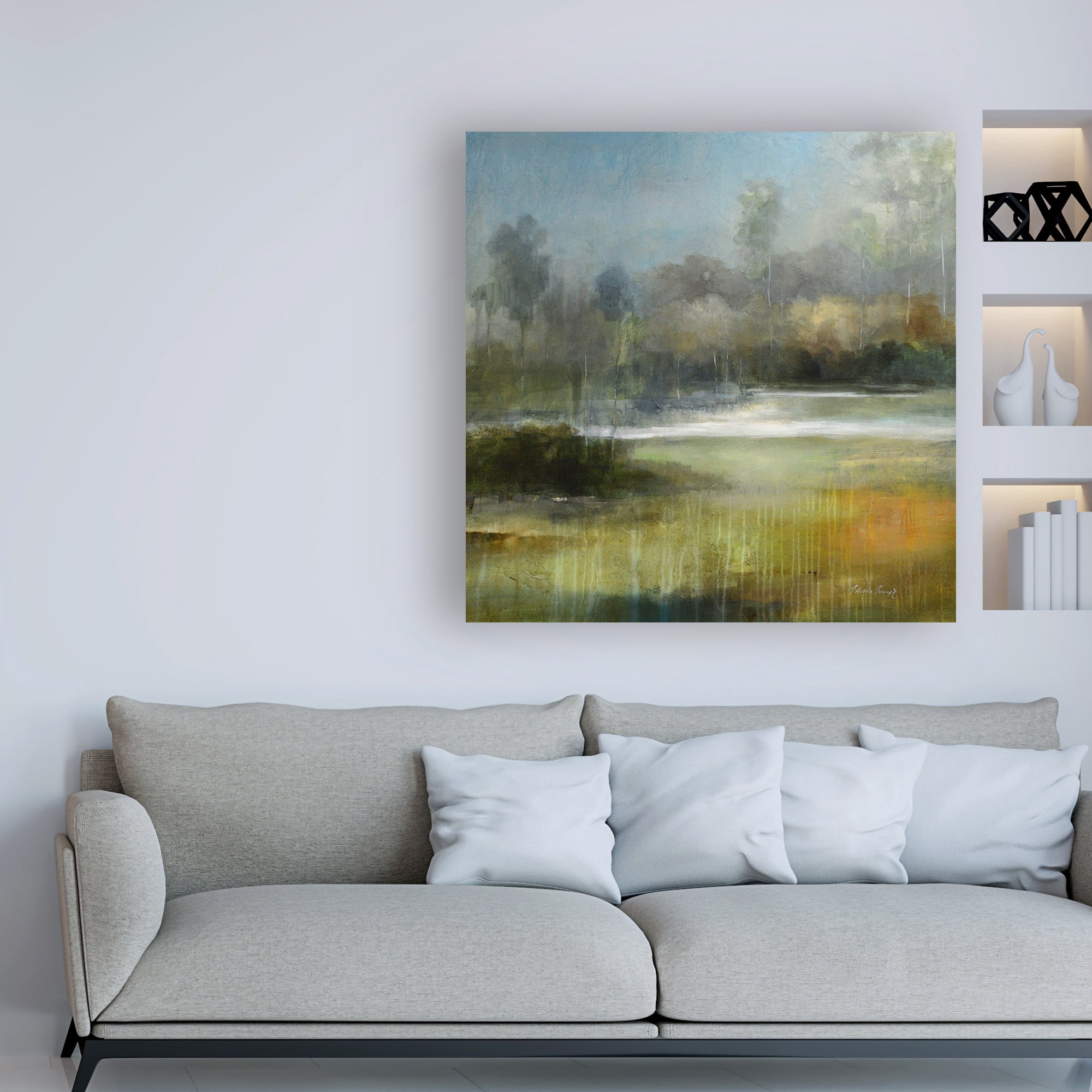 Trademark Fine Art 'A Quiet Place' Canvas Art by J Austin Jenning