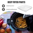 thumbnail image 3 of DEEPCRAFF 3Pcs Stackable Stainless Steel Air Fryer Rack for Efficient Bbq and Baking Use, 3 of 6