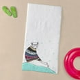 thumbnail image 3 of CafePress - Hipster Polar Bear - Large Beach Towel, Soft 30"x60" Towel with Unique Design, 3 of 3