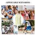 thumbnail image 6 of Sikiie Yellow Lemon Leaves Basketball Jersey Reversible Men's Mesh Athletic Sports Shirts Training Practice S-4XLMedium, 6 of 6