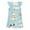 Sky Blue, variant on Hiijoy Toddler Girls Nightdress Cartoon Dog Print Sleeveless Nightgown, Sizes 3-10