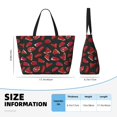 thumbnail image 4 of Daiia Beef3 Beach Travel Bag - Water-Resistant Beach Bag, Lightweight Tote with 7 Pockets for Women and Men - Gym,Pool,Camping,Reusable Grocery Bag, 4 of 7